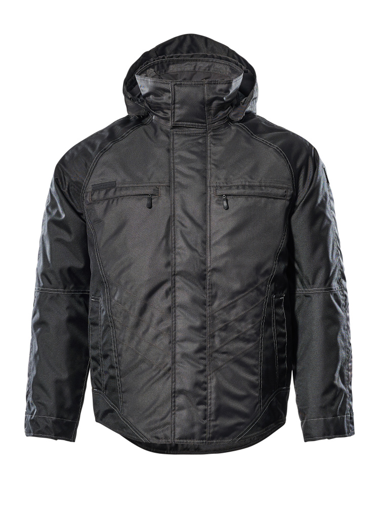 MASCOT® Frankfurt Winterjacke Größe 2XL, dunkelanthrazit/schwarz