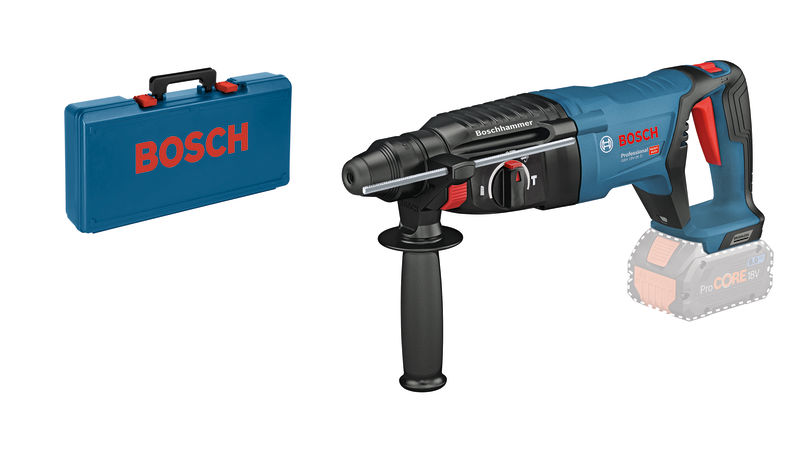 Akku-Bohrhammer mit SDS plus GBH 18V-26 D im Handwerkerkoffer