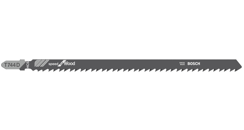 Stichsägeblatt T 744 D Speed for Wood, 3er-Pack
