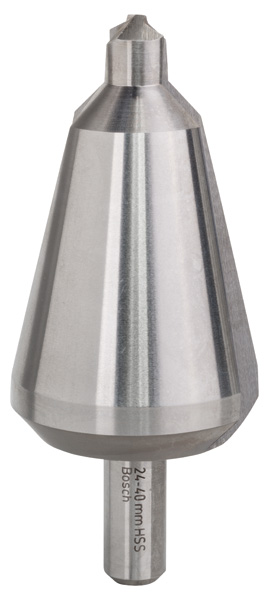 Blechschälbohrer HSS, zylindrisch, 24 - 40 mm, 89 mm, 10 mm
