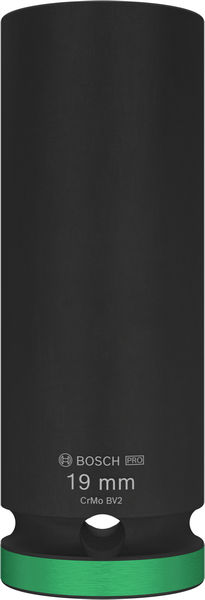 PRO Impact Steckschlüsselsatz, 1/2", 19 mm, tief