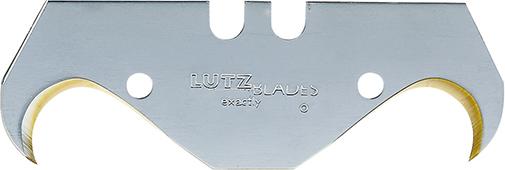 Hakenklinge TiN 55,6x18,9x0,65mm Pack a 10 Stück LUTZ BLADES