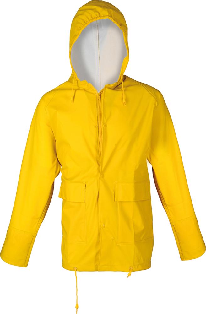 Jacke, PU-Stretch, Gr. 1/50-52, gelb ASATEX