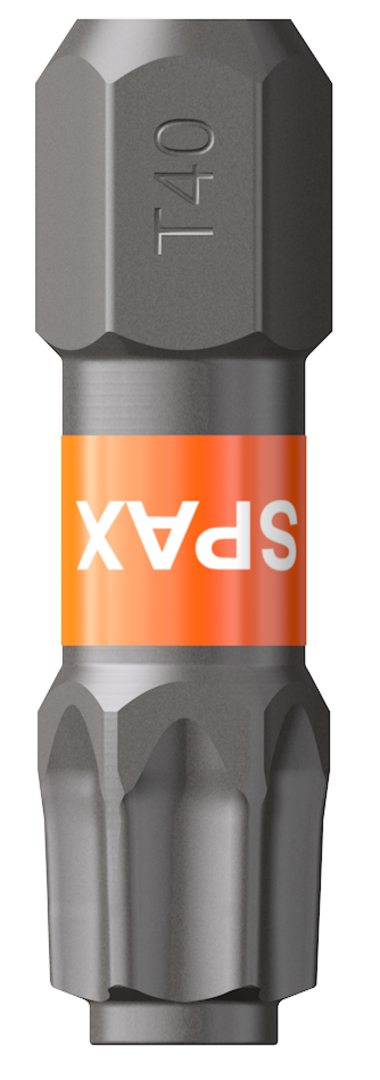 ABC Spax-Bits T-Star plus T 40 x 25 für 8,0 mm Schrauben im CUT-CA Hakendosen à  5 Stück