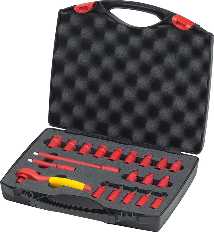 Steckschlüssel-Garnitur 1/4" VDE 20-teilig Wiha