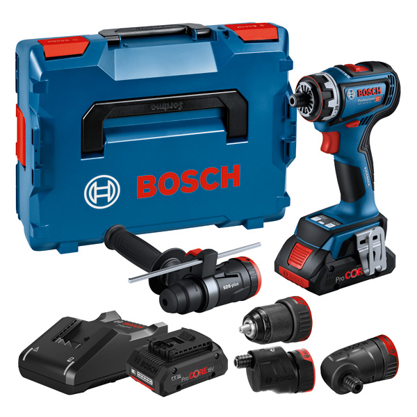Akku-Bohrschrauber GSR 18V-90 FC, 2 x Akku ProCORE18V 4.0Ah, Ladg. U. L-BOXX 136