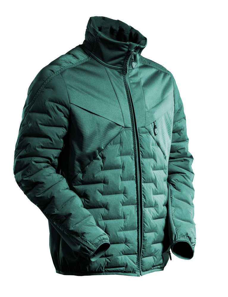 Jacke mit leichtem Futter Thermojacke Größe 2XL, waldgrün