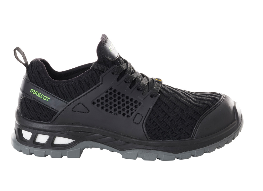 Sicherheitshalbschuh S1P m. Schnürsenkel Sicherheitshalbschuh S1P Sicherheitsschuhe Größe 1039, schwarz