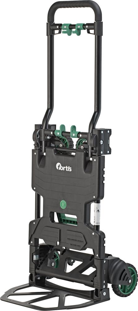 2-in-1 Sackkarre FORTIS klappbar 70kg / 137 kg BxTxH 778x450x685 / 416x450x110 / FW-90TP