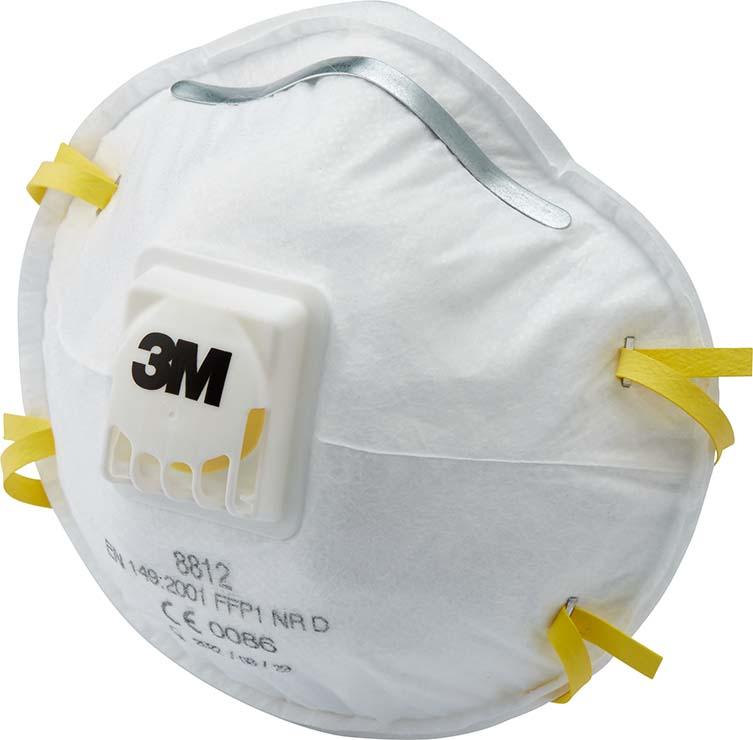 Atemschutzmaske 8812, FFP1 NR D 3M