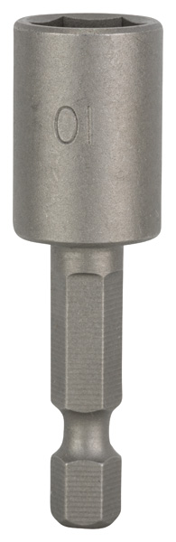Steckschlüssel, 50 x 10 mm, M 6, mit Magnet