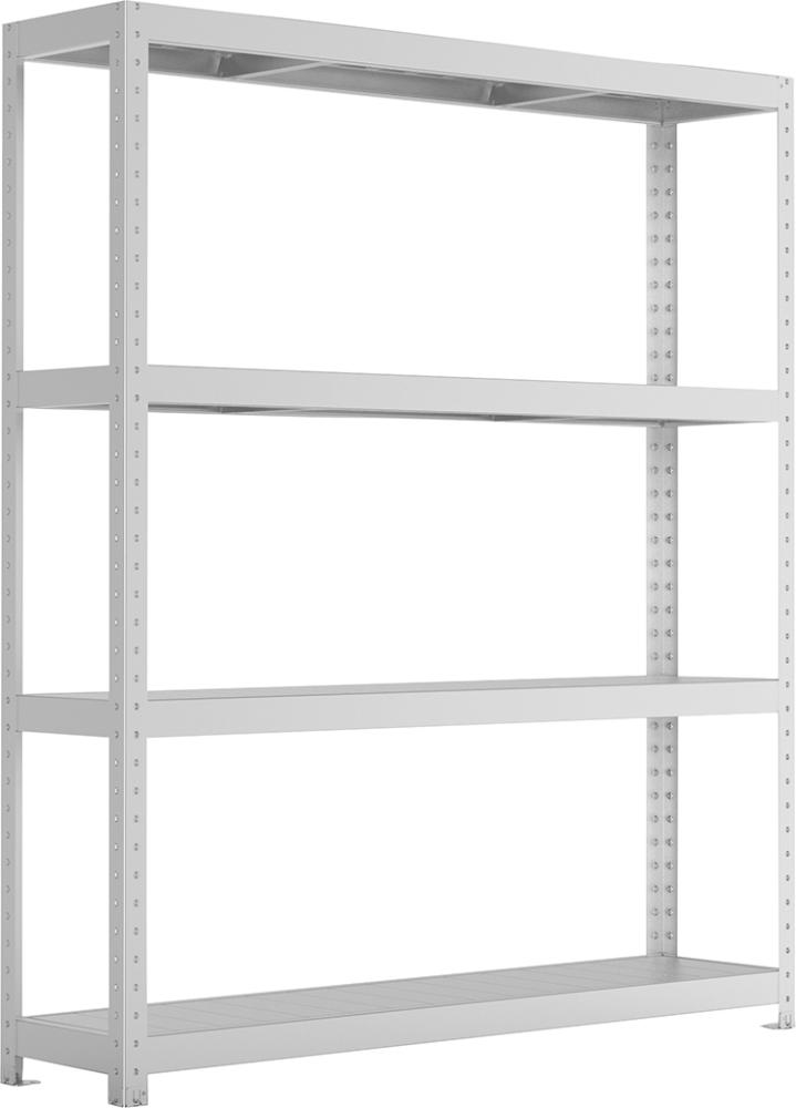 Weitspannregal SPEED-RACKB1700xT400xH1970 mm 4 Stahlpaneele Fachlast 500kg META