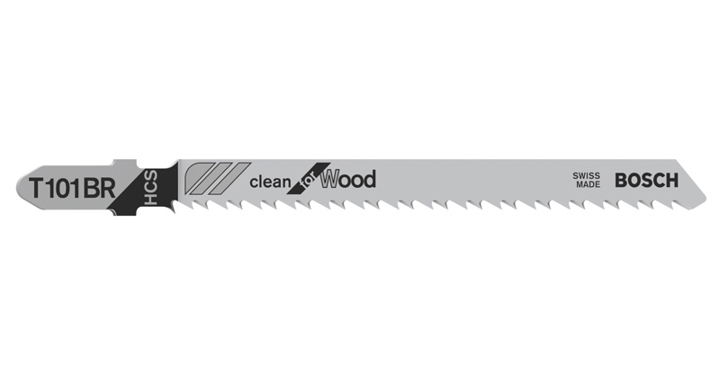 Stichsägeblatt T 101 BR Clean for Wood, 25er-Pack