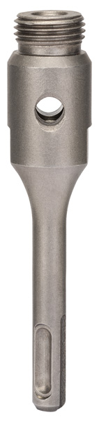 Adapter für Diamantbohrkronen, Maschinenseite SDS plus,Kronenseite G 1/2Zoll,115
