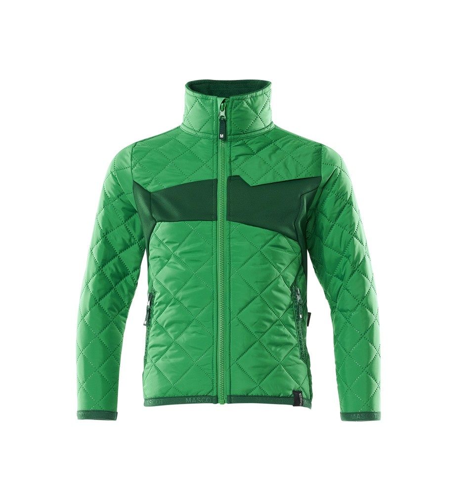 Thermojacke für Kinder, CLIMASCOT® Jacke für Kinder Größe 104, grasgrün/grün