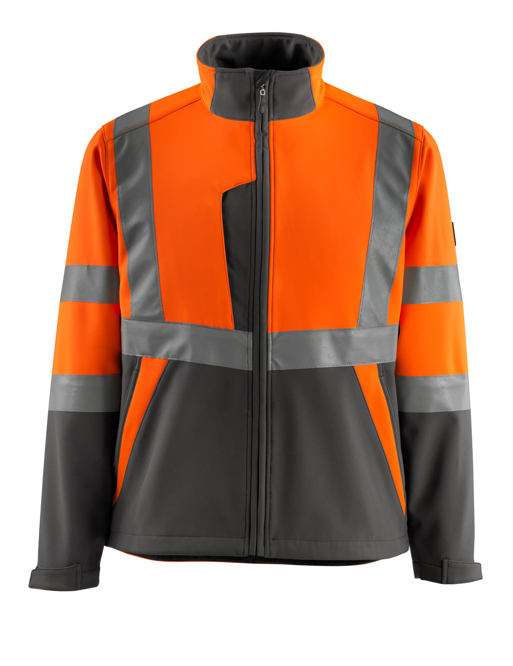 MASCOT® Kiama Soft Shell Jacke Größe 2XL, hi-vis orange/dunkelanthrazit