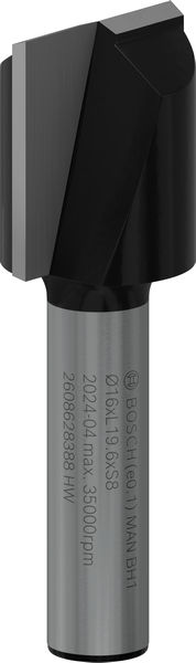 PRO Nutenfräser, 8 x 16 x 51 mm