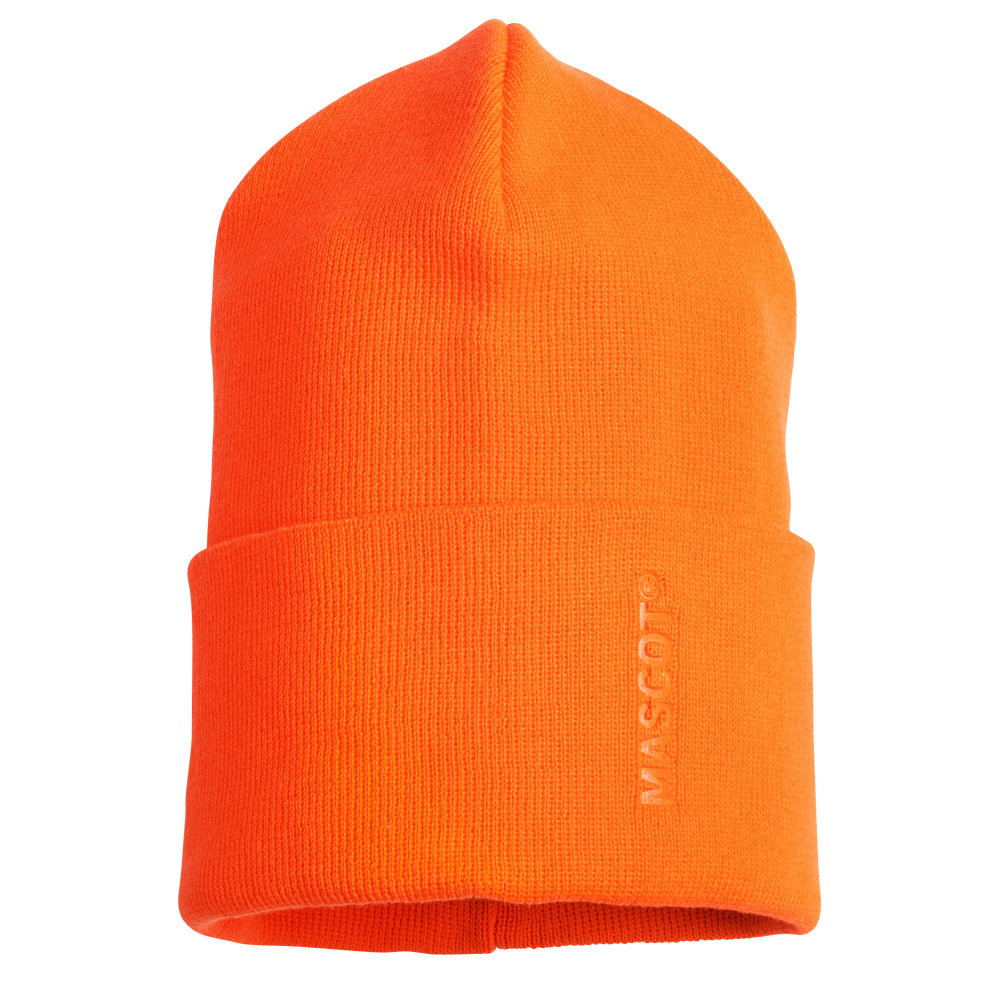 Strickmütze Strickmütze Größe ONE, hi-vis orange