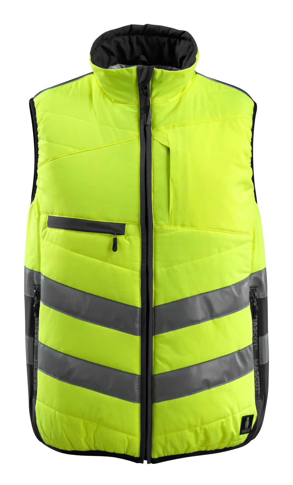 MASCOT® Grimsby Thermoweste Größe 2XL, hi-vis gelb/schwarz