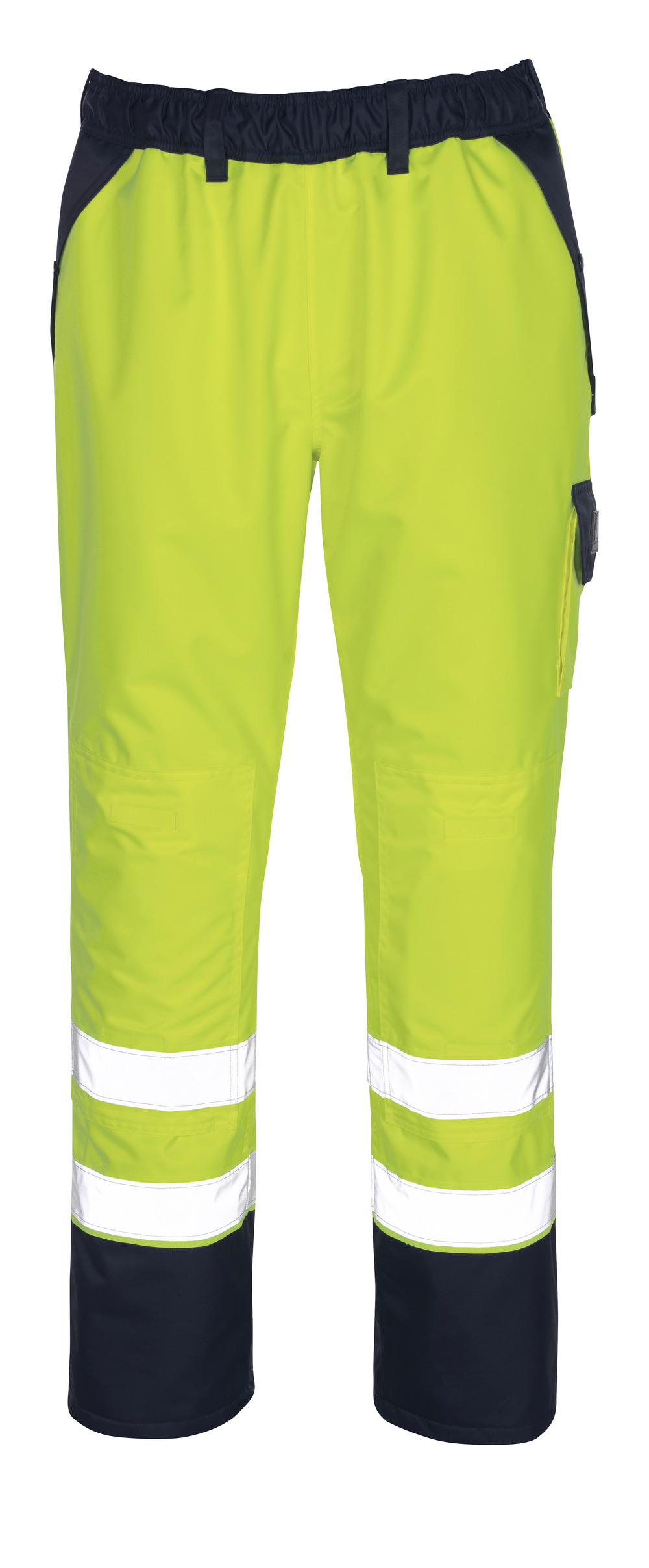 MASCOT® Linz Überziehhose Größe 2XL, hi-vis gelb/marine