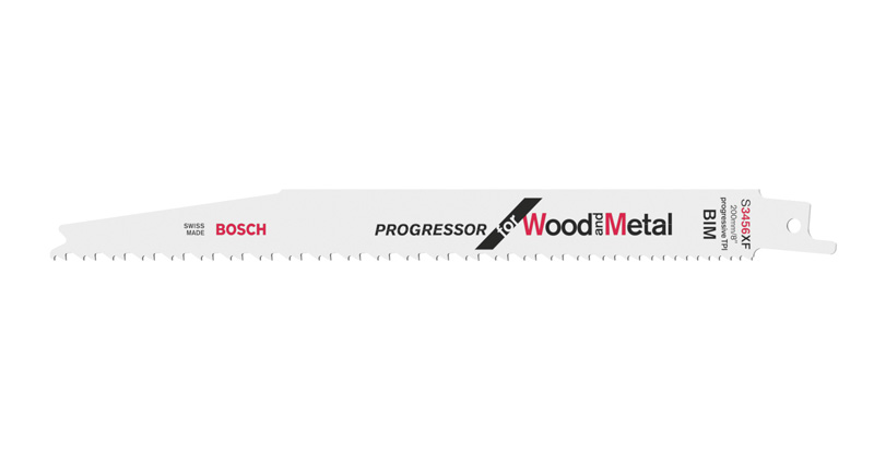 Säbelsägeblatt S 3456 XF, Progressor for Wood and Metal, 25er-Pack