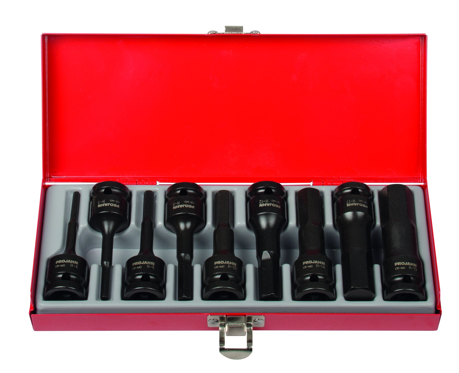 1/2" Schlag Stecknuss Innen-6kant Satz 4 - 19 mm
