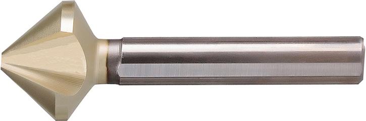 Kegelsenker ungleiche Teilung HSS ZrN 90Grad 10,40mm 3-Flächenschaft BECK