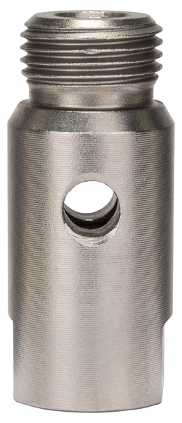 Adapter für Diamantbohrkronen. Maschinenseite 1/2 Zoll, Kronenseite G 1/2 Zoll