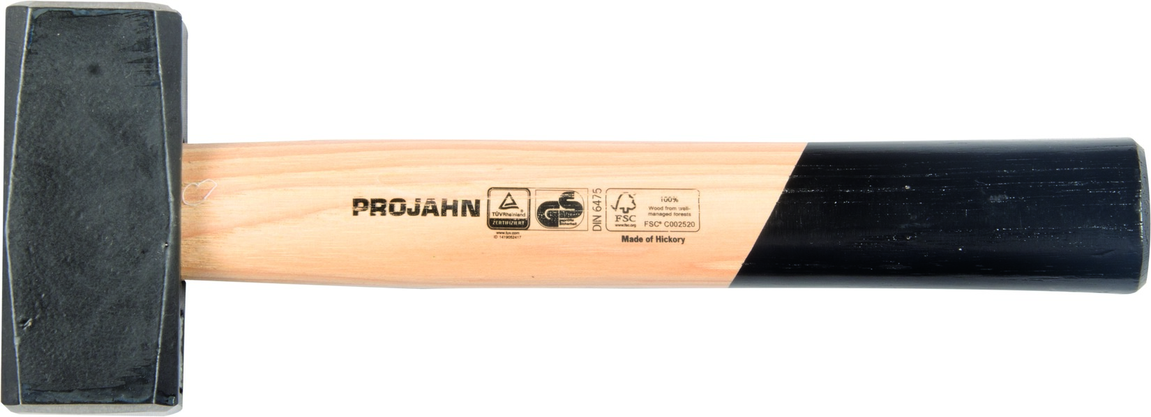 Handfaeustel mit Holzstiel 1.000g