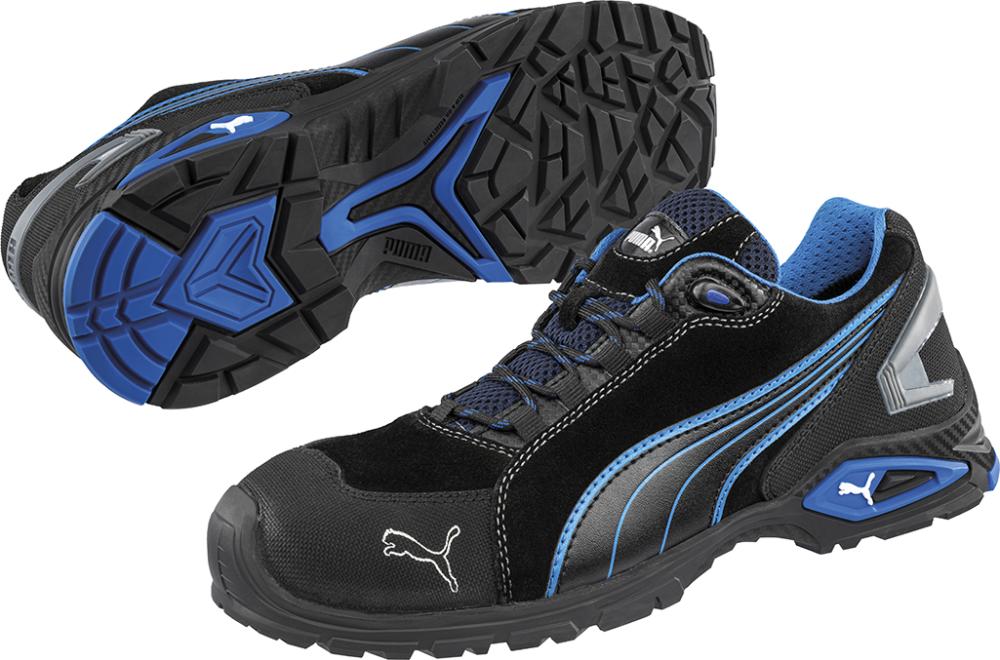 Halbschuh 642750 S3 SRC schwarz/blau Gr. 39 Puma