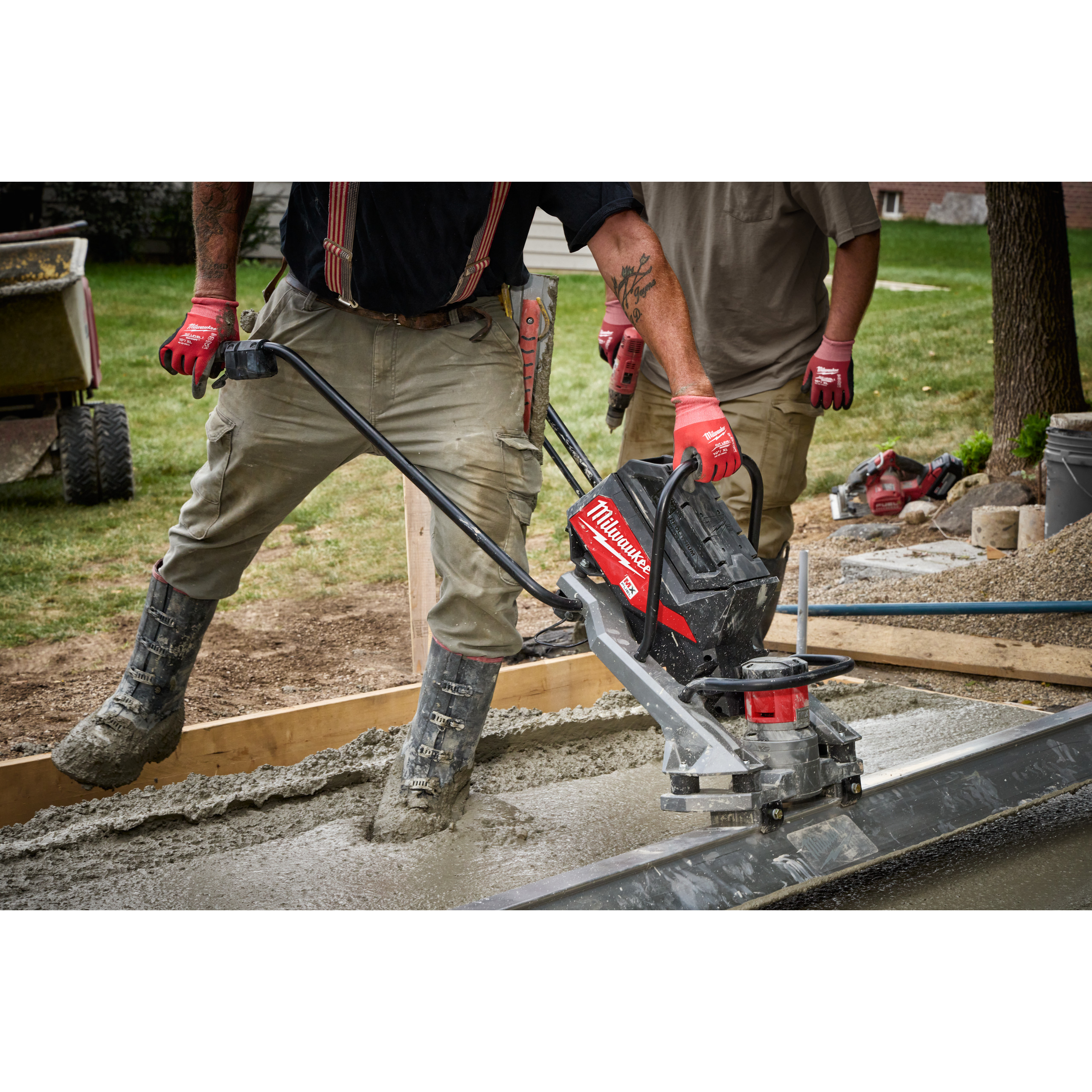 Akku-Vibrationsbohle