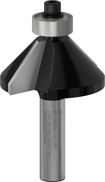 PRO Fasenfräser, 8 x 35 x 56 mm