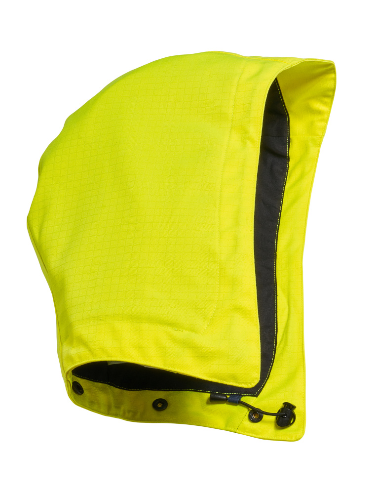 Kapuze für Schutzhelm, regulierbar Kapuze Multisafe Größe ONE, hi-vis gelb