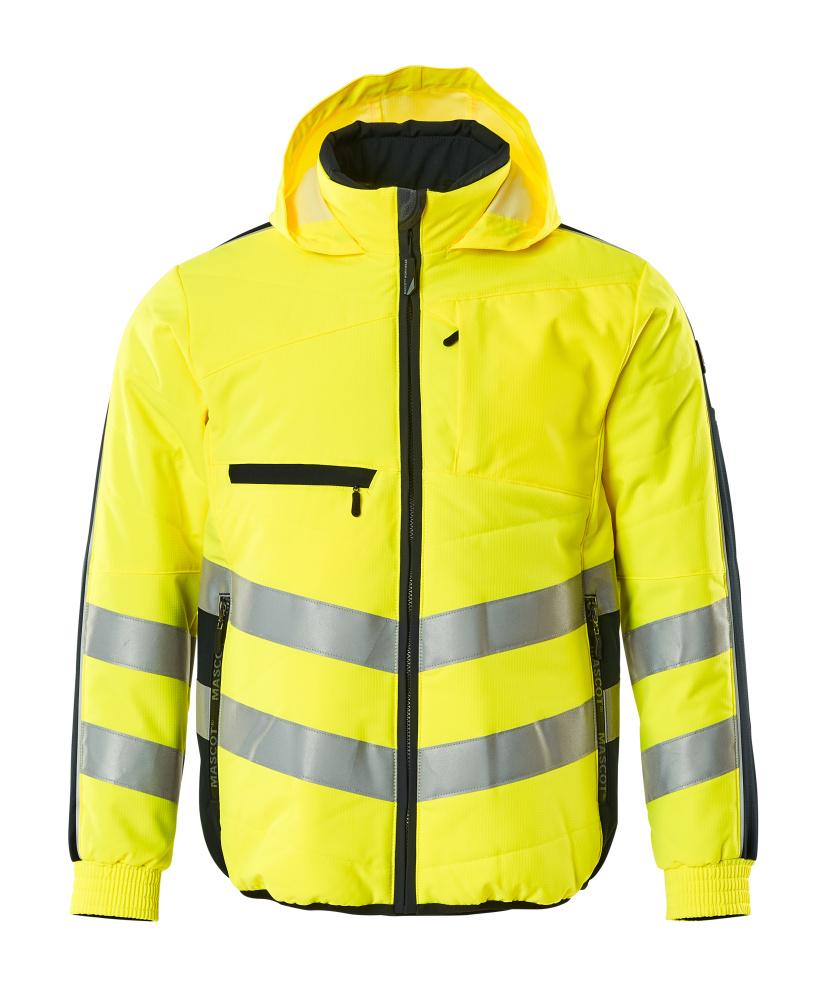 MASCOT® Dartford Thermojacke Größe 2XL, hi-vis gelb/schwarzblau