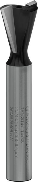 PRO Zinkenfräser, 8 x 14 x 55 mm