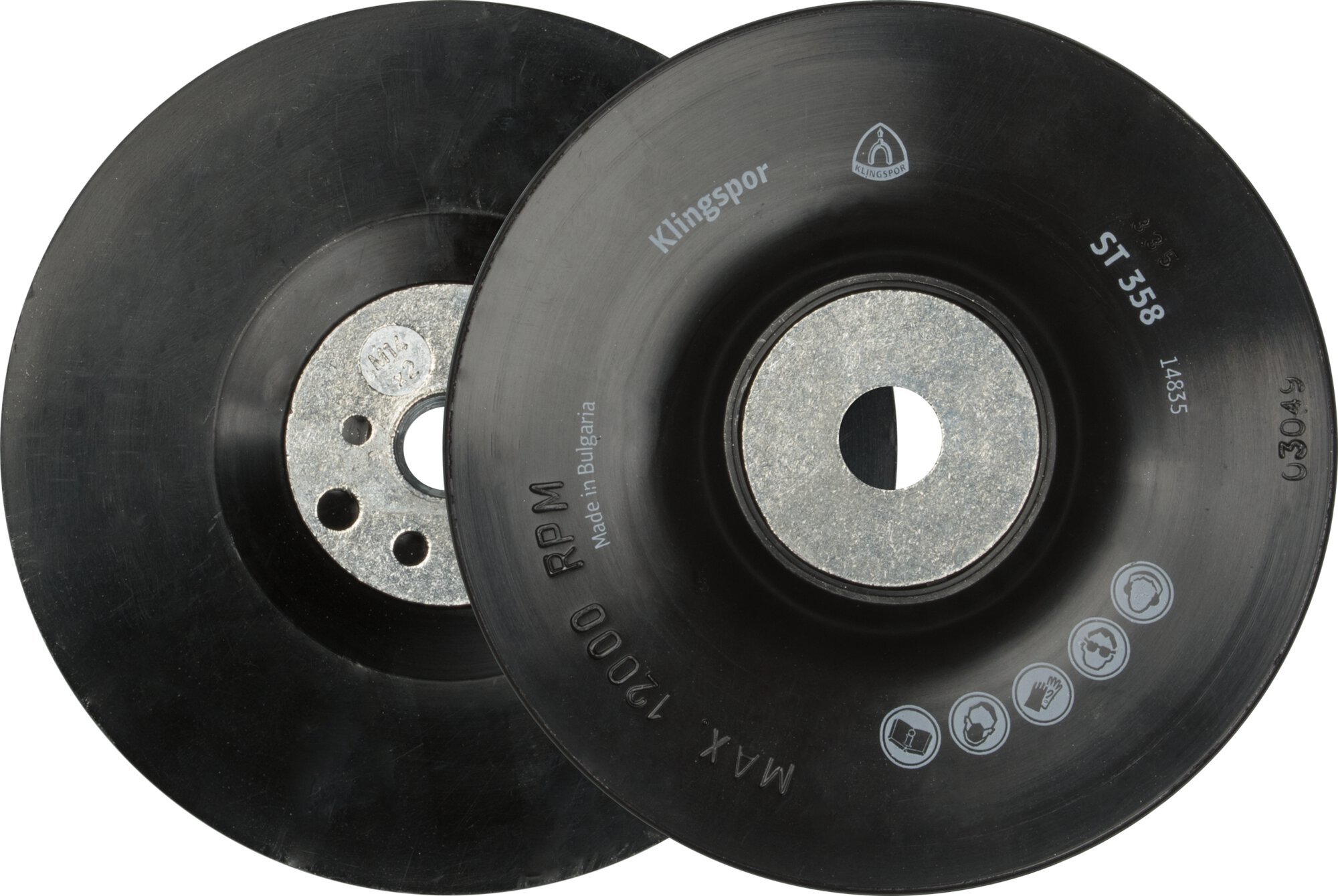 ST 358 FI-Stützteller, 115 mm Gewinde M 14