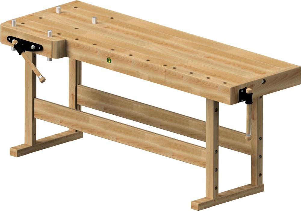 Hobelbank 5-200 Gesamtmaß: 2080x850x900 mm