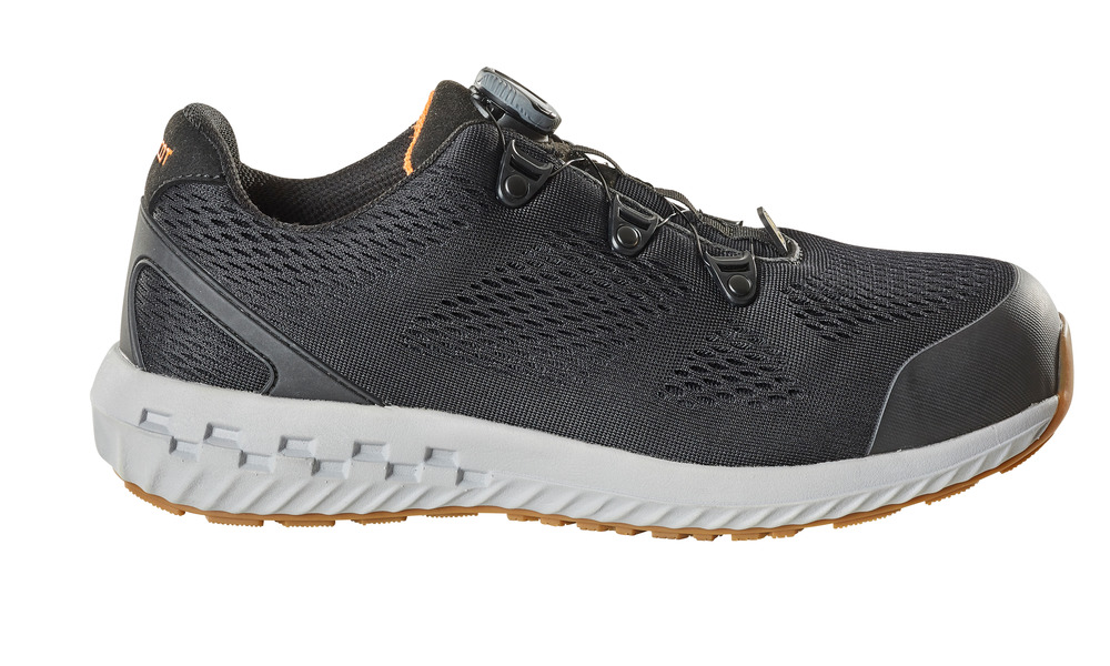 Sicherheitshalbschuh S1P mit BOA® Sicherheitshalbschuh S1P Sicherheitsschuhe Größe 0836, schwarz