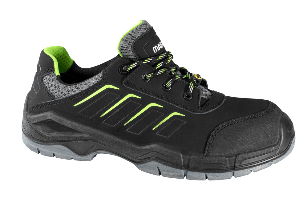 MASCOT® Mont Blanc Sicherheitshalbschuh S3 Sicherheitsschuhe Größe 0835, schwarz