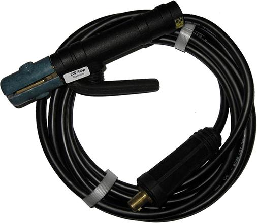 Schweißkabel-Set mit E-Halter 5 m 200 A (10-25 qmm) PVC