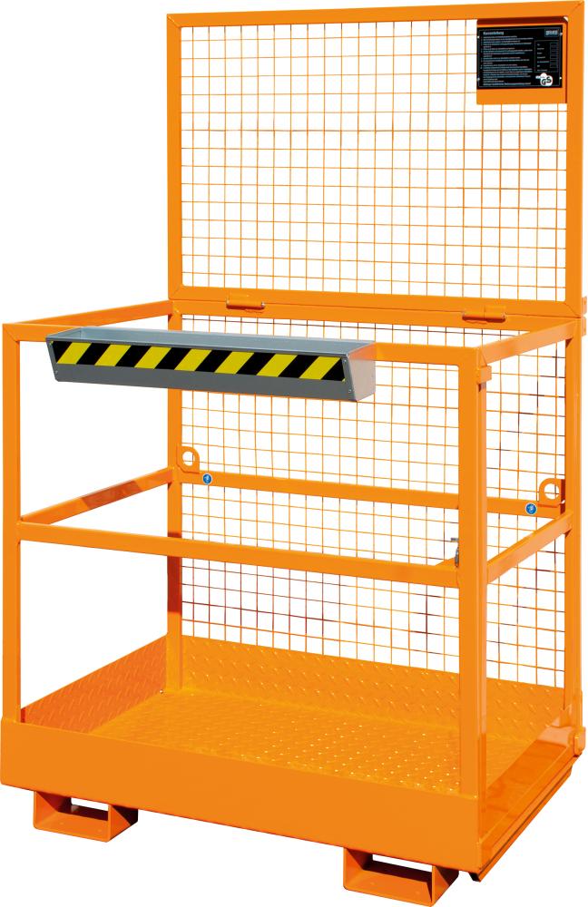 BAUER Sicherheitskorb MB-D lackiert RAL2000
