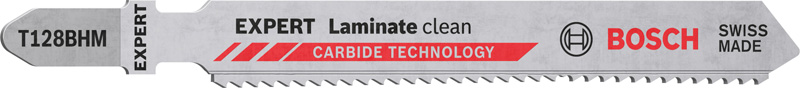 EXPERT Laminate Clean T128BHM Stichsägeblatt, 2 Stück