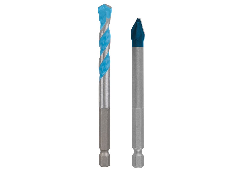 EXPERT HEX-9 Hard Ceramic + HEX-9 Multi Construction Bohrer, 8 mm