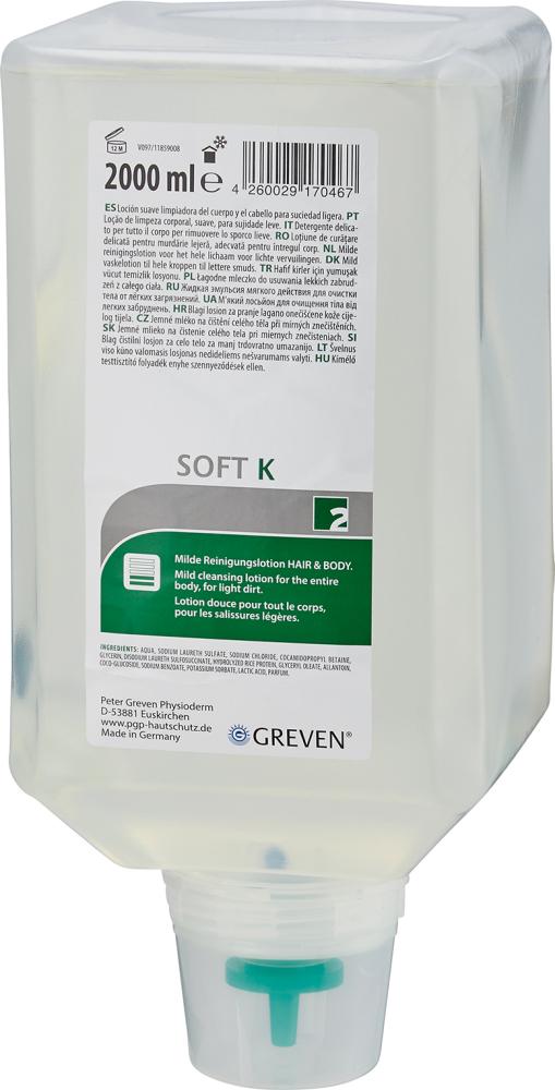 Handreiniger Greven Soft K, 2000 ml Varioflasche