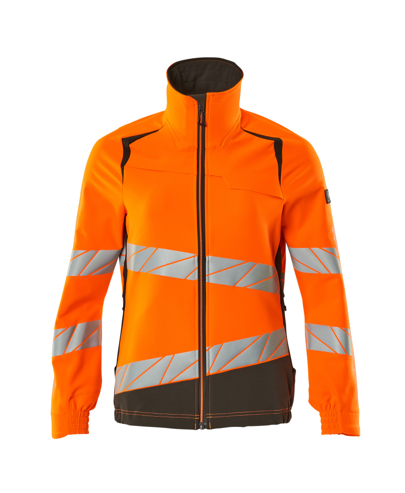 Jacke, Damen, ULTIMATE STRETCH Arbeitsjacke Größe 2XL, hi-vis orange/dunkelanthrazit