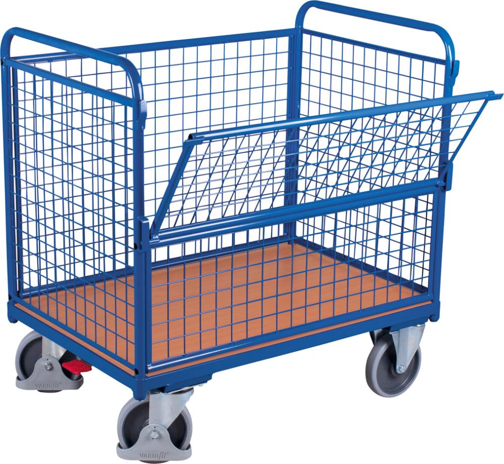 Drahtkastenwagen 500 kg 1000x650 mm VarioFit