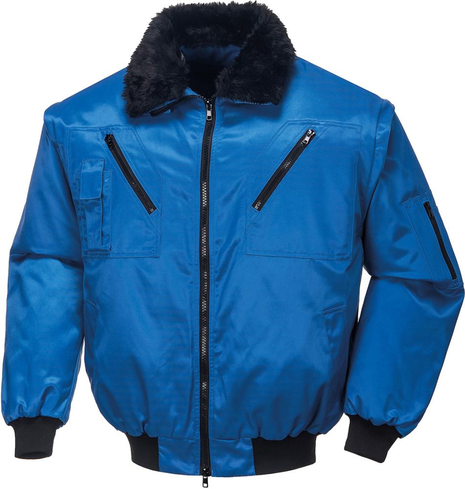 Pilotenjacke Achim kornblau, Gr. 2XL