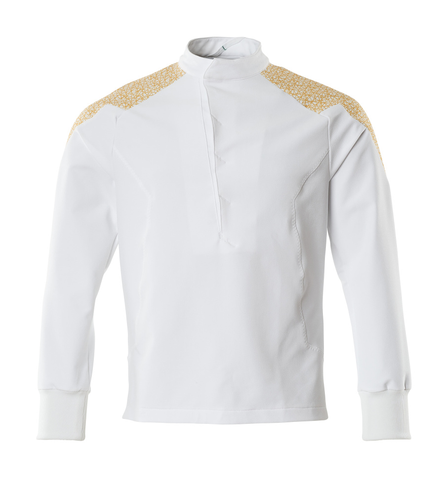 Schlupfkasack, ULTIMATE STRETCH Schlupfskasack Größe 2XL, weiss/currygelb