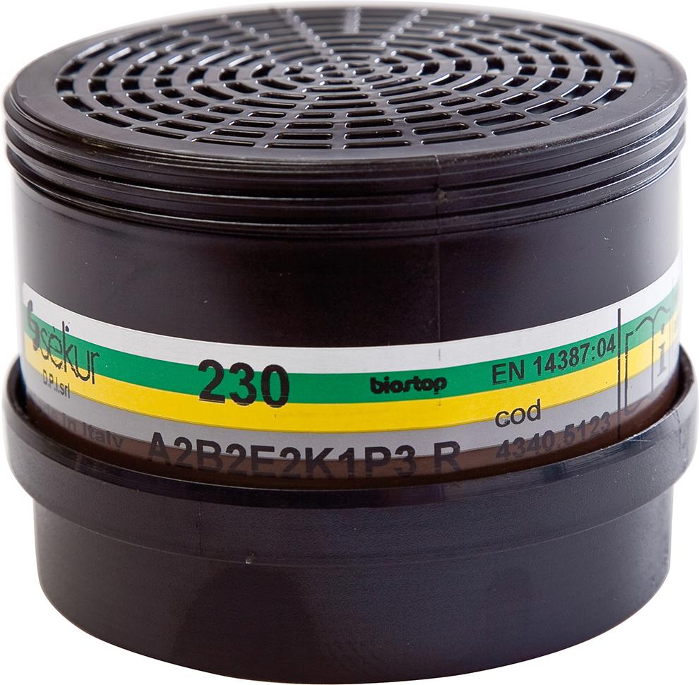 Filter 230A2B2E2K1P3R D f.Polimask 230 (Pck.a1St)