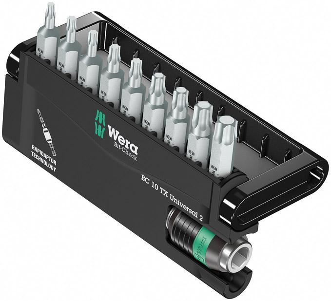 Bit-Satz Bit-Check 10 Universal 2 Wera